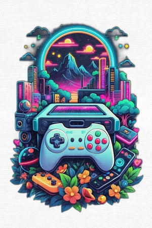Mertens Modern Şönil Gaming Oyuncu Odası Halısı Dijital Baskılı Kaymaz Taban Yıkanabilir Gaming Halısı - Aydahome