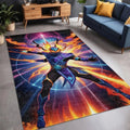 Magic Modern Şönil Gaming Oyuncu Odası Halısı Dijital Baskılı Kaymaz Taban Yıkanabilir Gaming Halısı - Aydahome