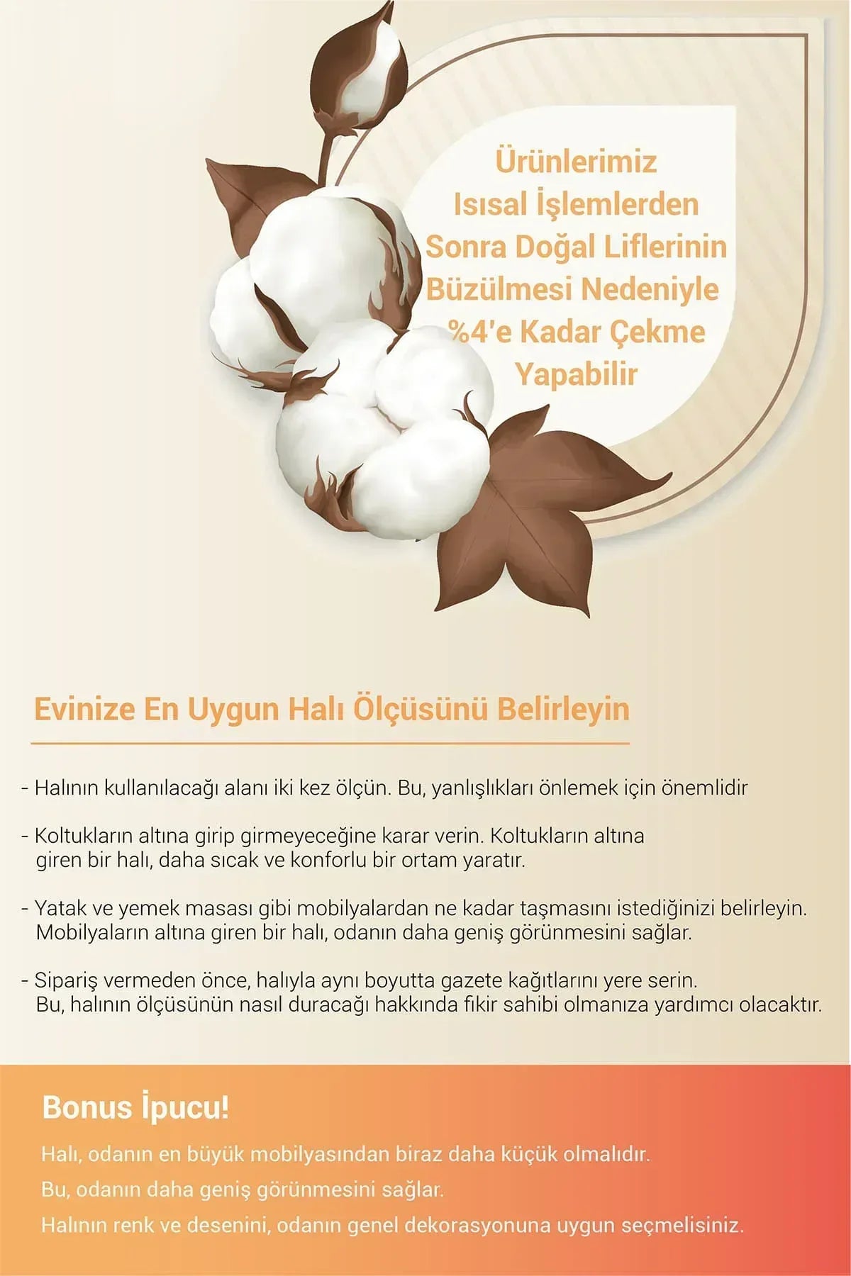 Moles Spring Bloom Çiçek Desenli Pamuk Tabanlı Yıkanabilen Kaydırmaz Antibakteriyel Şönil Salon Halısı - Aydahome